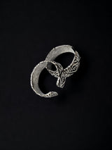 German Silver Burfi Design Adjustable Pair of Toe Ring for Women and Girls